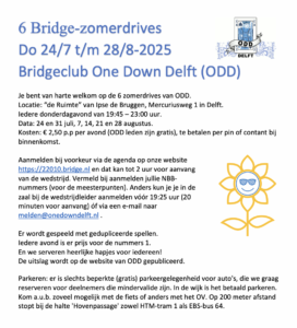 Zomerdrives ODD 2025