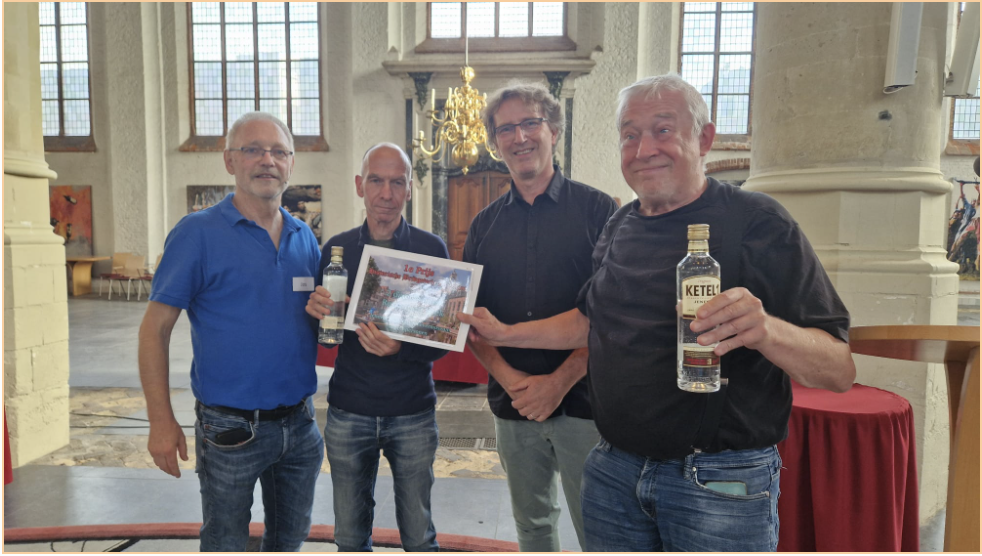 Mike Reuser wint in Schiedam